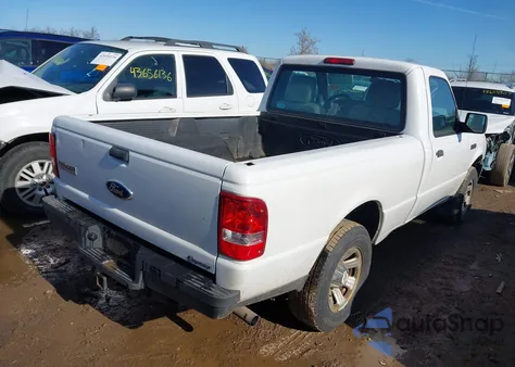2011 Ford Ranger Xl z USA, uszkodzony, nr VIN 1FTKR1AD7BPA67842